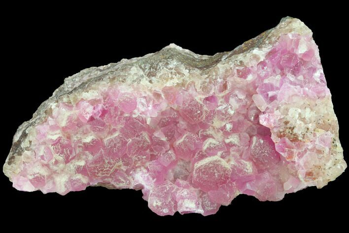 Cobaltoan Calcite Crystal Cluster - Bou Azzer, Morocco #133209